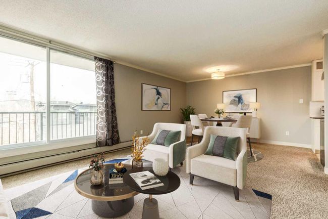 307 - 2512 1 Avenue Nw, Home with 2 bedrooms, 1 bathrooms and 1 parking in Calgary AB | Image 2