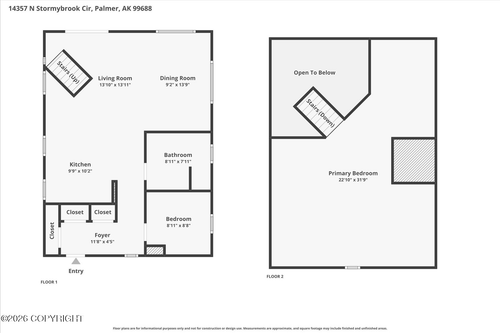 14357 N Stormybrook Cir, Willow, AK, 99688 | Card Image