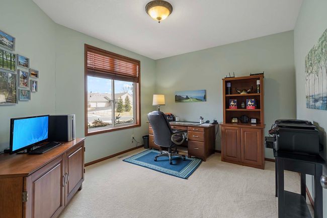 The home office overlooks the front of the property. | Image 17