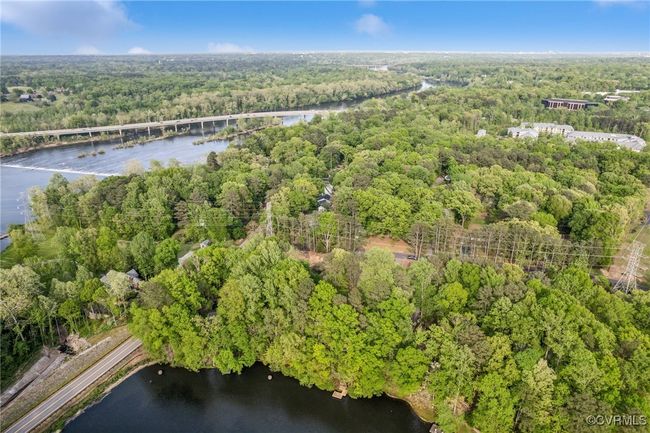 Birds eye view of property featuring a view of trees and a water view | Image 41