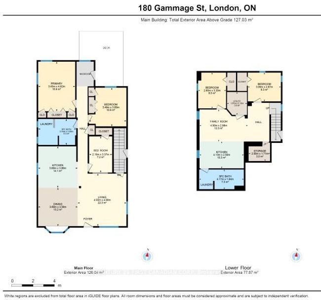 180 Gammage St, House other with 5 bedrooms, 2 bathrooms and 2 parking in London ON | Image 45