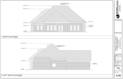 Rear & Side Elevation. | Image 2