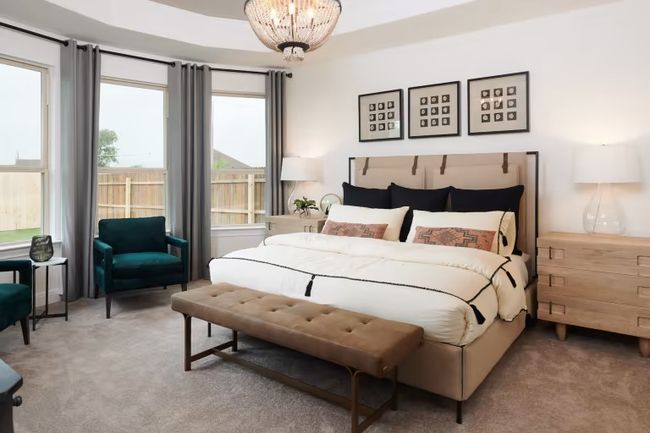 Photo of Pulte model home with same floor plan, not of actual home listed. | Image 15