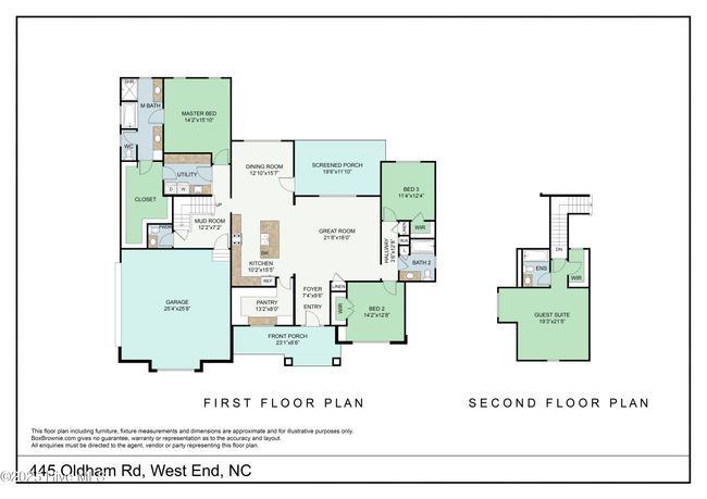 445 Oldham Rd, House other with 4 bedrooms, 4 bathrooms and 2 parking in West End NC | Image 23