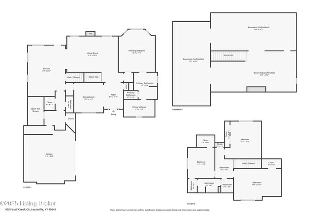 905 Fossil Creek Cir, House other with 4 bedrooms, 3 bathrooms and null parking in Louisville KY | Image 59