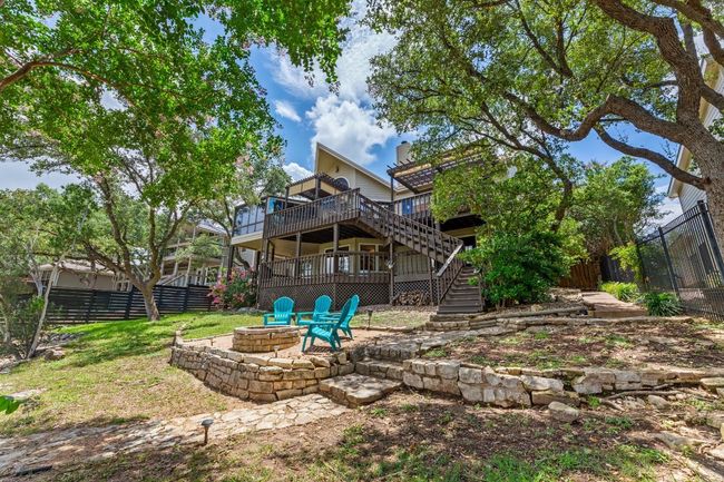 Back of home with double level decks! | Image 4