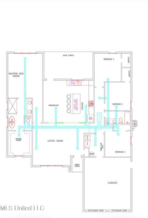 4298 Cobblestone Ln, Gautier, MS, 39553-5873 | Card Image