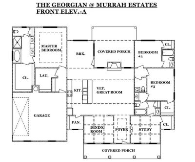 Georgian Floor Plan | Image 2