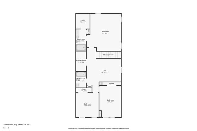 13355 Heroic Way, House other with 3 bedrooms, 3 bathrooms and null parking in Fishers IN | Image 38