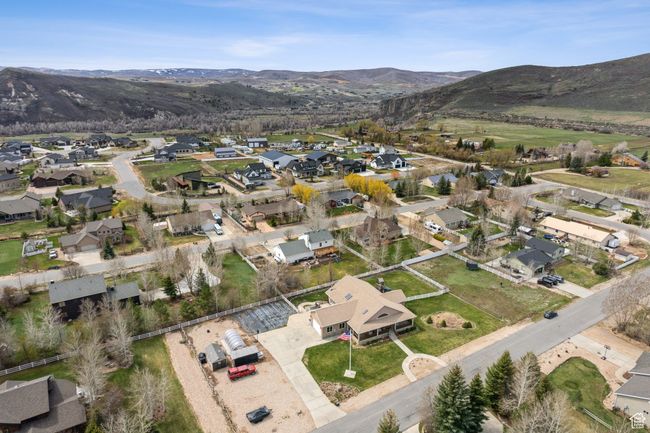 Aerial view with a residential view and a mountain view | Image 65