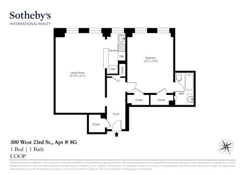 8g-300 W 23rd St, New York, NY, 10011-2240 | Card Image