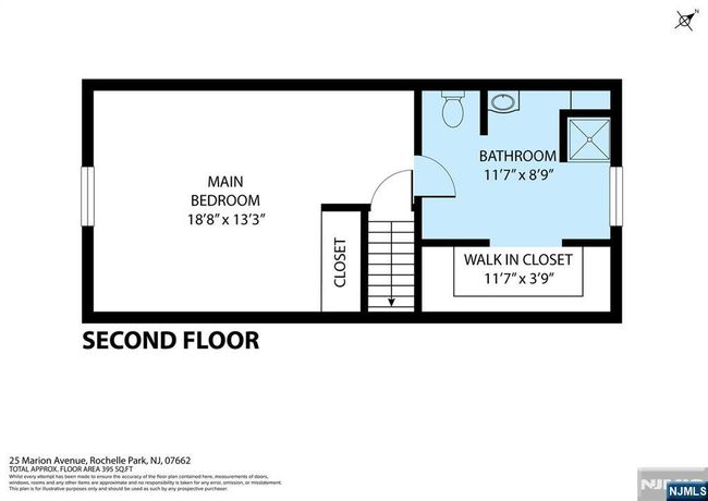 25 Marion Ave, House other with 3 bedrooms, 3 bathrooms and null parking in Rochelle Park NJ | Image 39
