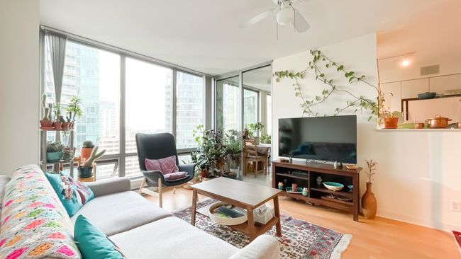 2605 - 1288 W Georgia Street, Condo with 1 bedrooms, 1 bathrooms and 1 parking in Vancouver BC | Image 4