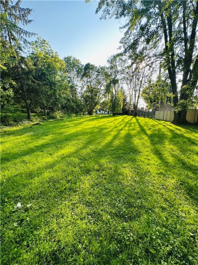 View from the 330 foot deep backyard looking at the house. | Image 30