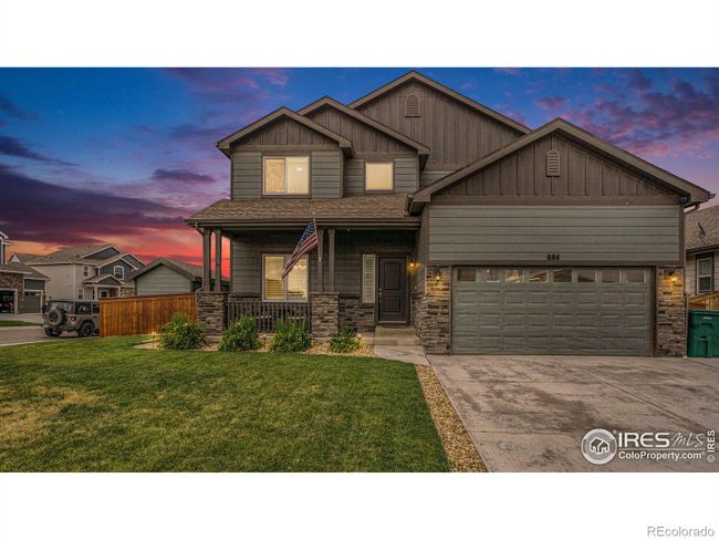 884 Emerald Lakes Street, House other with 5 bedrooms, 2 bathrooms and 3 parking in Severance CO | Image 2