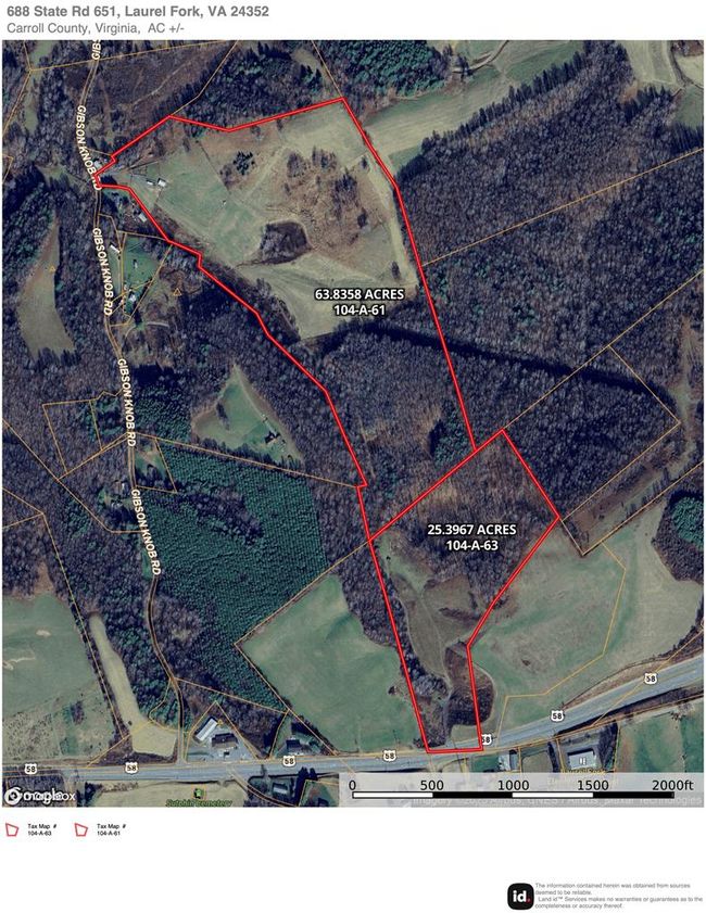 688 Gibson Knob Rd, Home with 0 bedrooms, 0 bathrooms and null parking in Laurel Fork VA | Image 100
