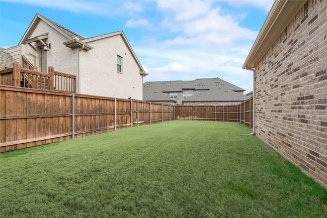 View of yard featuring a fenced backyard | Image 27