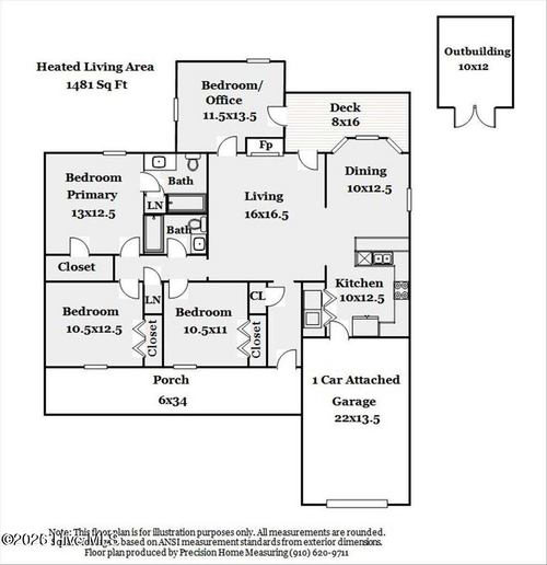 2799 Sea Aire Dr Sw, Supply, NC, 28462-2478 | Card Image