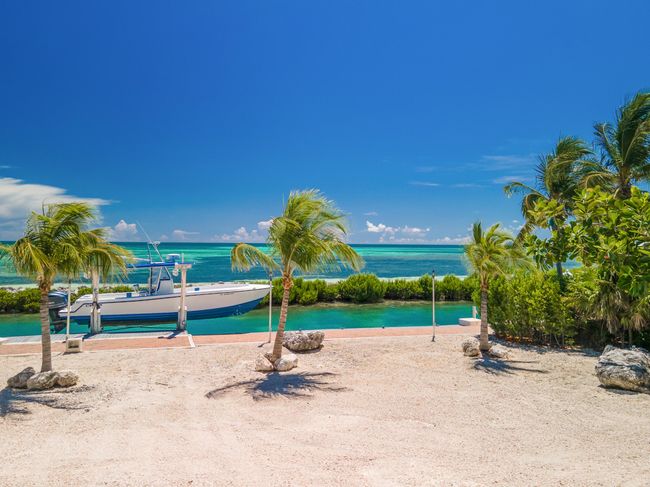 Ocean Front Lot with canal and dock (17 | Image 5