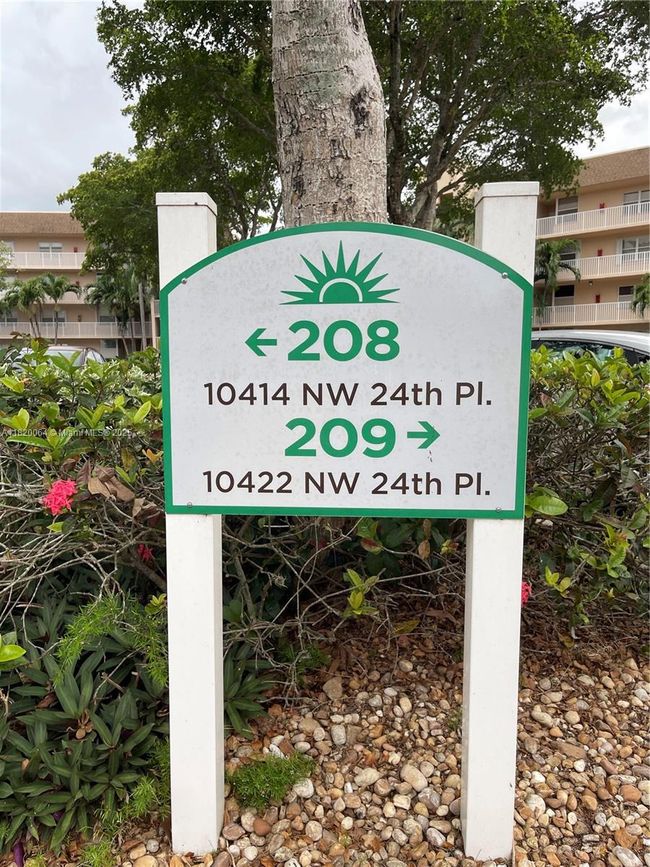 APT-210 - 10422 24 Th Pl, Condo with 2 bedrooms, 2 bathrooms and null parking in Sunrise FL | Image 24