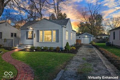 5341 Crittenden Avenue, House other with 2 bedrooms, 1 bathrooms and null parking in Indianapolis IN | Image 3