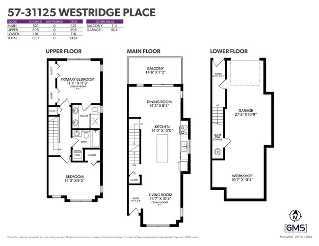 57 - 31125 Westridge Place, Townhouse with 2 bedrooms, 2 bathrooms and 2 parking in Abbotsford BC | Image 40