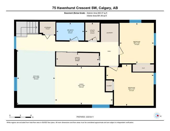 75 Havenhurst Crescent Sw, Home with 5 bedrooms, 2 bathrooms and 3 parking in Calgary AB | Image 49