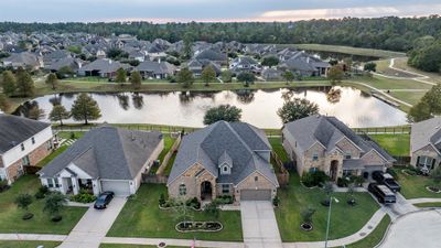 Home is in the center at the entrance to the cul-de-sac. Look at that beautiful view! This shows one of the many lakes and walking trails. | Image 2