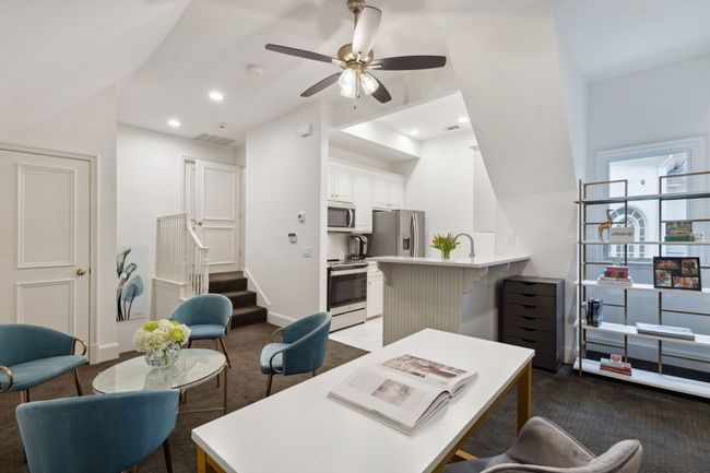 Guest quarters with efficiency kitchen, living room, private bedroom and bath | Image 26