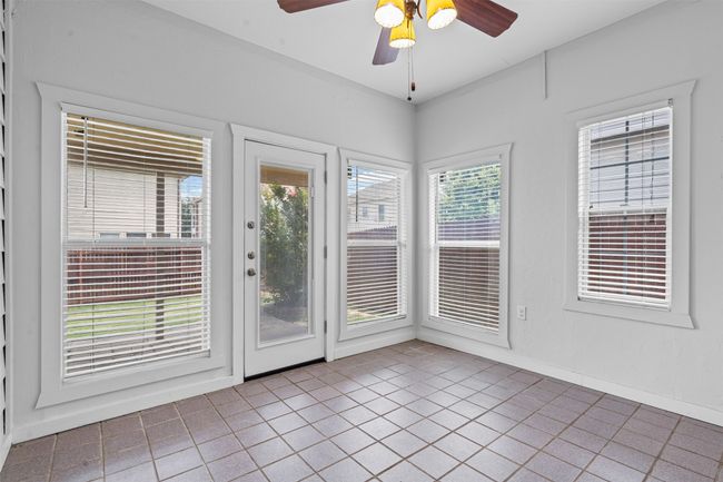 Unfurnished sunroom with tile patterned flooring | Image 28