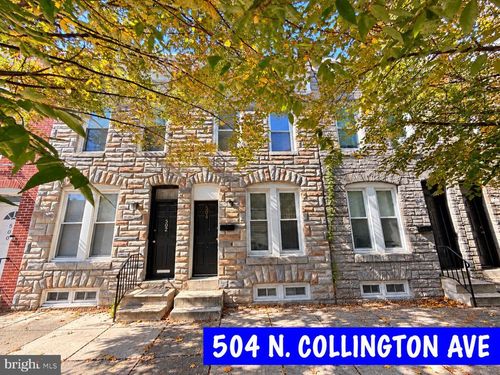 504 N Collington Avenue, BALTIMORE, MD, 21205 | Card Image