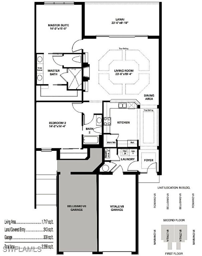 UNIT-102 - 9657 Montelanico Loop, Condo with 2 bedrooms, 2 bathrooms and null parking in NAPLES FL | Image 30
