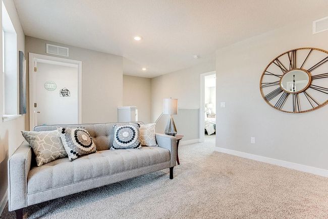 Upper level is spacious and open. Photo of model home, color & options will vary. | Image 12