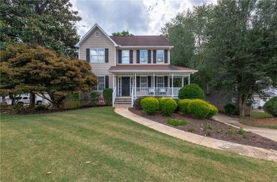 436 Rose Creek Place, House other with 3 bedrooms, 2 bathrooms and 4 parking in Woodstock GA | Image 1