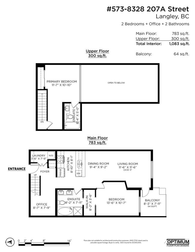 573 - 8328 207 A, Condo with 2 bedrooms, 0 bathrooms and null parking in Langley BC | Image 24