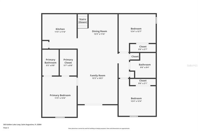 503 Golden Lake Loop, Condo with 3 bedrooms, 2 bathrooms and null parking in ST AUGUSTINE FL | Image 42