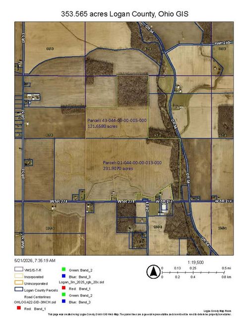 SR 274 Sr 274, Bellefontaine, OH, 43333 | Card Image