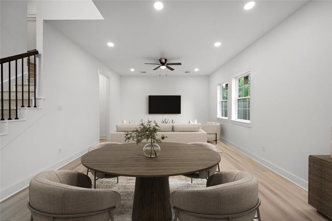 1st Floor: Living & Dining (Virtually Staged) | Image 5
