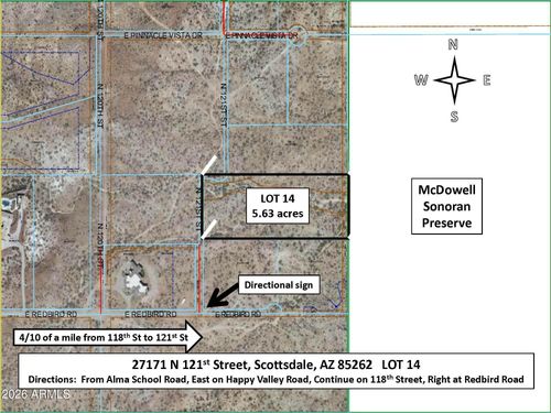 14-27171 N 121st St, Scottsdale, AZ, 85262-7519 | Card Image