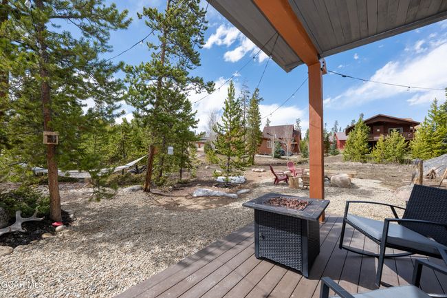 Back Covered Patio with Installed Fire Pit and Hot Tub Hook Ups. | Image 51