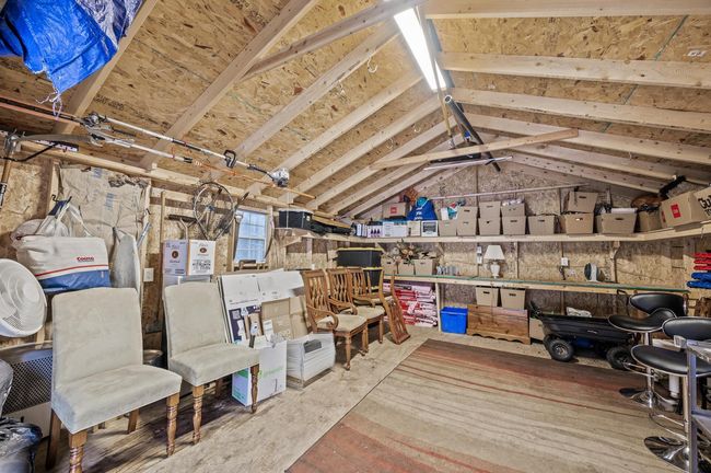 A peek inside the shed - So much storage and electricity too! | Image 64