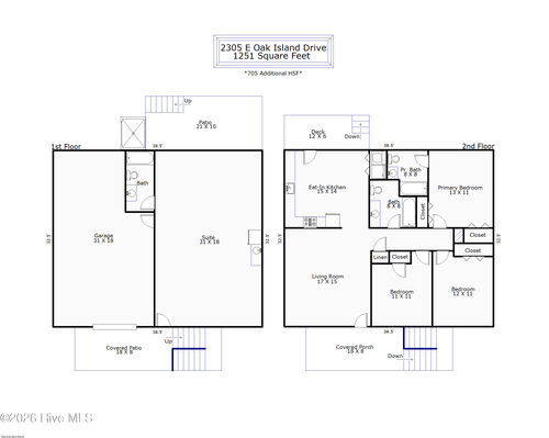 2305 E Oak Island Dr, Oak Island, NC, 28465-6114 | Card Image