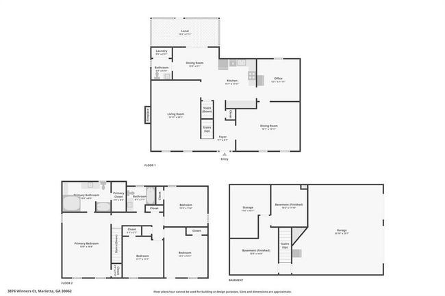 3876 Winners Ct, House other with 4 bedrooms, 3 bathrooms and 3 parking in Marietta GA | Image 35
