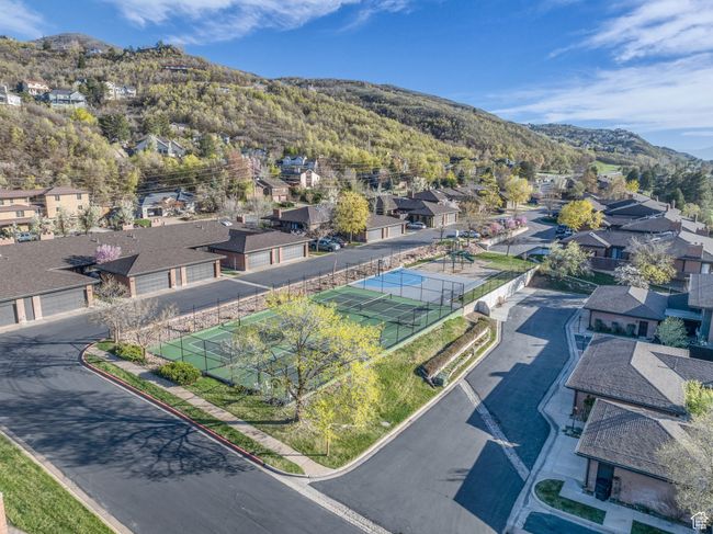 Aerial view featuring a residential view and a mountain view | Image 33