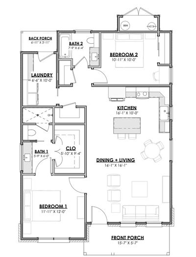 118 - 802 S Creek St, Condo with 2 bedrooms, 2 bathrooms and null parking in Fredericksburg TX | Image 2