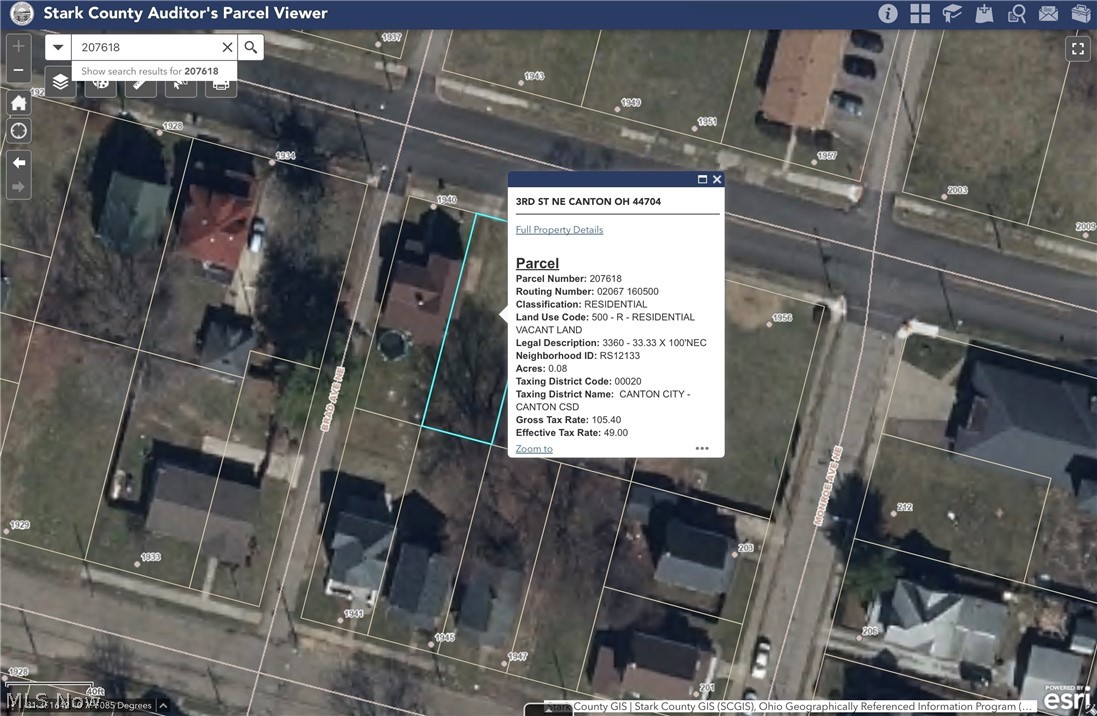 Land in Canton
