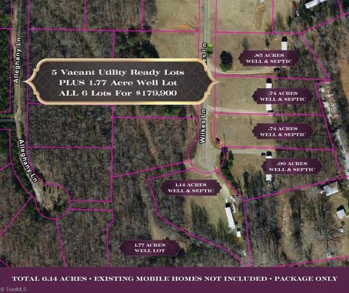 0 Wilkes Ln, Pilot Mountain, NC, 27041 | Card Image