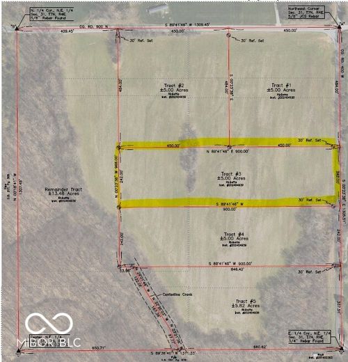 Tract 3 W 900 N, Freetown, IN, 47235 | Card Image
