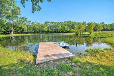 Dock area featuring a water view | Image 3