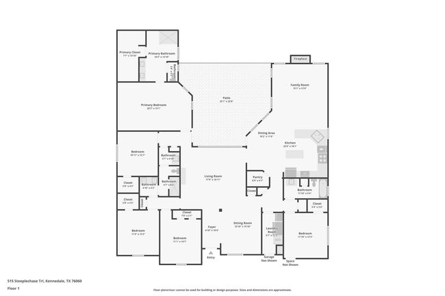 515 Steeplechase Trl, House other with 5 bedrooms, 3 bathrooms and null parking in Kennedale TX | Image 40